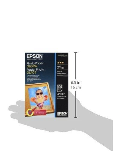 EPSON fotopopierius Blizgus 10x15cm 100 sh