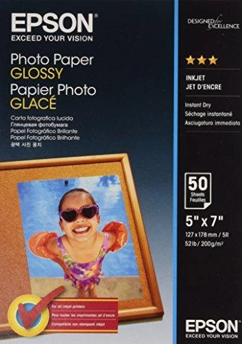 „Epson“ blizgus fotopopierius | Fotopopierius | 200 g/m² | 13 x 18 cm