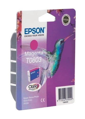 Epson T0803 (C13T08034011), purpurinė kasetė