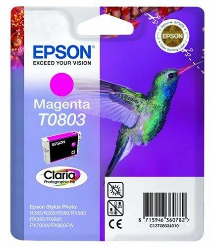 Epson T0803 (C13T08034011), purpurinė kasetė
