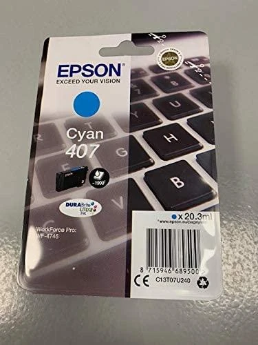 Epson WF-4745 serija | Rašalo kasetė L Cian | Rašalo kasetė | Žydra spalva