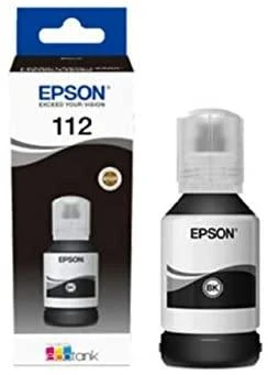 Epson 112 EcoTank pigmentas | C13T06C14A | Rašalo butelis | Juodas