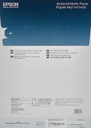 Epson Archival, DIN A4, 192 g/m² fotopopierius