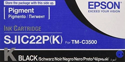Epson SJIC22P(K) Originalus Juoda 1 vnt