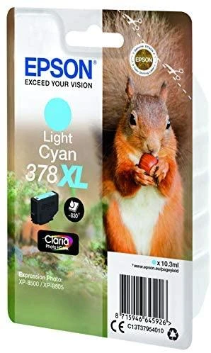 Tusz Epson Tusz 378XL Cyan (C13T37954020)
