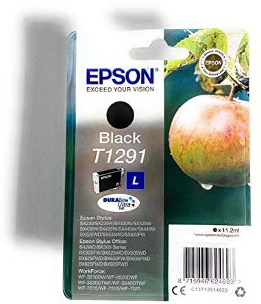 Epson T1291 ink cartridge, juodas