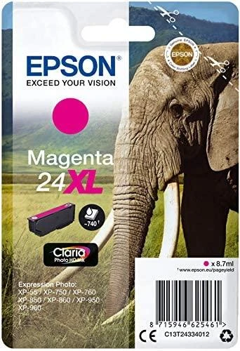 Rašalas Epson T2714 geltonas XL DURBBIST C13T27144010