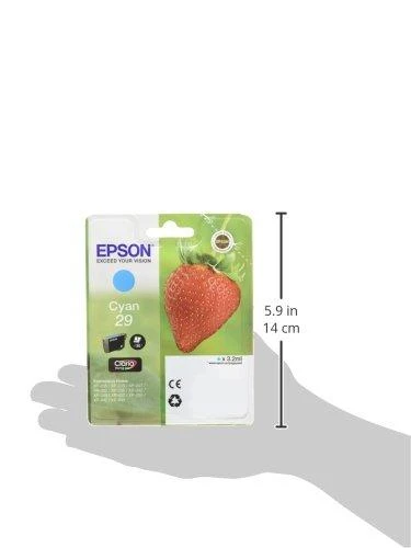 Epson 29 rašalo kasetė, žalsvai mėlyna