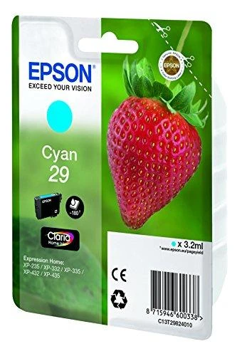 Epson 29 rašalo kasetė, žalsvai mėlyna