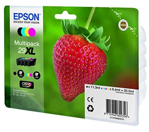 Rašalas Claria Home Multipack Epson 4-colour 29XL | 30,5 ml