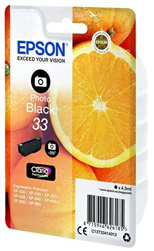 Ink Epson Ink Singlepack 33 Claria Premium Ink (C13T33414010)