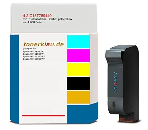 Rašalas Epson Ink C13T789440 (geltonas)