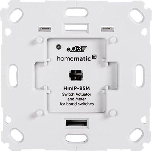 Homematic eQ-3 EQ3 Name Matic IP Schalt- Mess- Aktor für Markenschatter - Unterputz