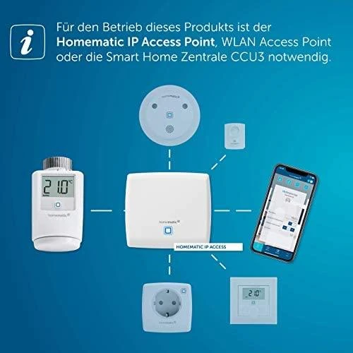 Homematic Naminis IP radiatoriaus termostatas HMIP-eTRV