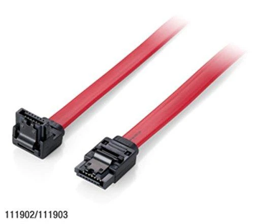 Equip 111902 SATA kabelis 0,5 m SATA 7-pin Raudona