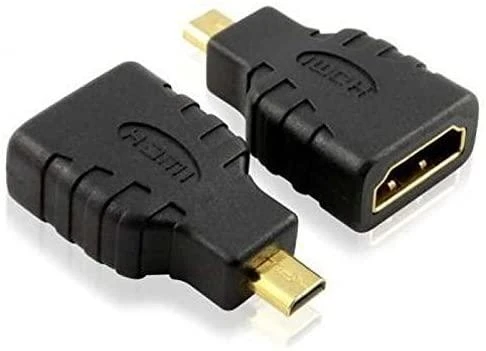 Du HDMI Micro į HDMI adapteriai