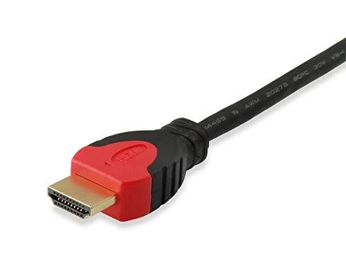 Equip 119343 HDMI kabelis 3 m HDMI A tipo (standartinis) Juoda, Raudona