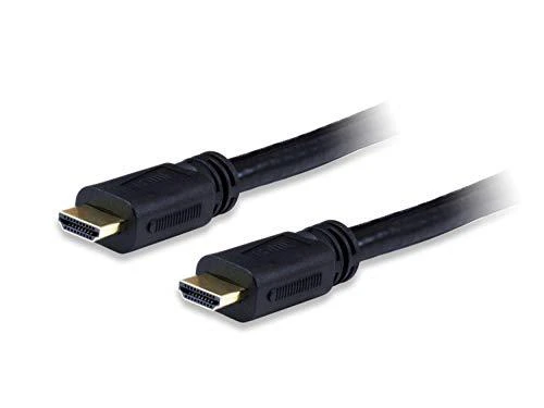 Equip įrengti 119355 didelės spartos HDMI laidą su Ethernet HDMI kištuku į HDMI kištuką 5,00 m juodu auksu