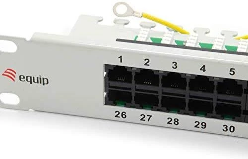 Equip 125297 komutacinė panelė 1U