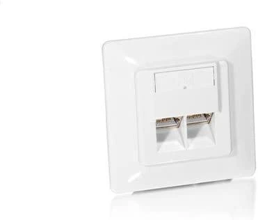 Equip 125721 šakutės lizdas RJ-45 Balta