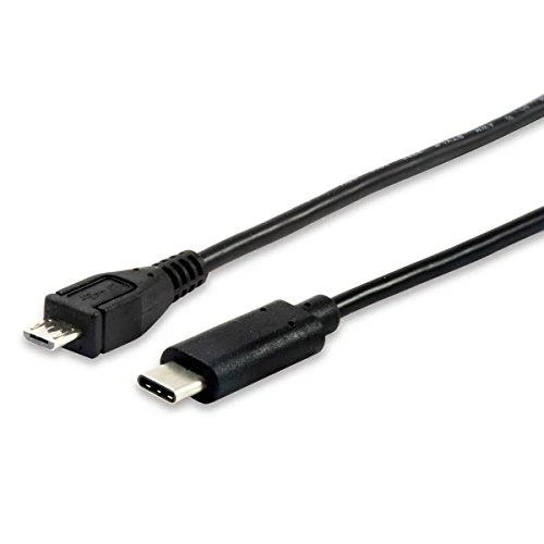 Kabelis USB Equip USB-C - microUSB 1 m Juodas (12888407)