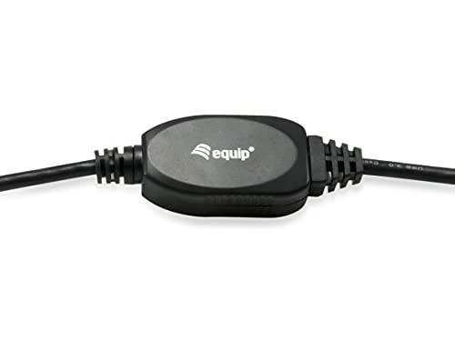 Equip 133347 USB kabelis USB 3.2 Gen 1 (3.1 Gen 1) 10 m USB A Juoda