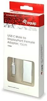 Equip Equip 133458 išorinė USB vaizdo plokštė 4096 x 2160 pikselių balta