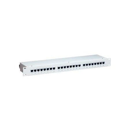 Komutacinė panelė Equip 19'' 16 port 1U cat.6 ekranuota Pilka
