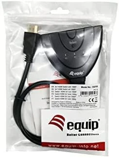Equip 332703 HDMI jungiklis pakuotėje