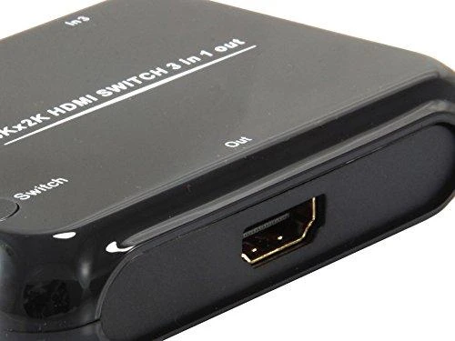 Equip Įrengimo jungiklis 3 xHDMI 4K (332721)