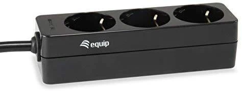 Equip 333280 elektros tinklo ilgintuvas 1,1 m 3 AC išvestis(ys / čių) Juoda