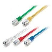 Equip Patchcord, S/FTP, Cat6, PIMF, 0.5m, balta (605517)