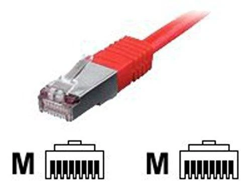 Equip Patchcord Cat6, S/FTP, raudona, 15m (605528)