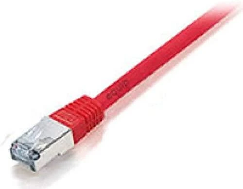 Equip Patchcord Cat6, S/FTP, raudona, 15m (605528)
