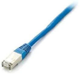 Equip Patchcord, S/FTP, Cat6, LSZH, 0.25m, mėlyna (605533)