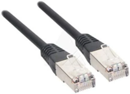 Equip Patchcord, Cat6, S/FTP, HF, 0.5m, juoda (605597)