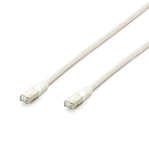 Equip Patchcord, S/FTP, Cat6A, PIMF, HF, 0.5m, balta (605617)