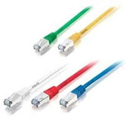 Equip Patchcord Cat6a, S/FTP, 1m, oranžinė (605670)