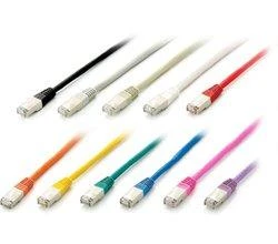 Equip Patchcord Cat6a, S/FTP, 5m, oranžinė (605674)
