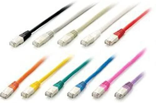 Equip Įrengti Patchcord Cat6a, S / FTP, 10m, juoda (605696)