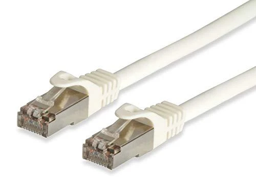Equip Patchcord, Cat.7, S/FTP, PIMF, LSOH, 600MHz, 0.5m, balta (605717)