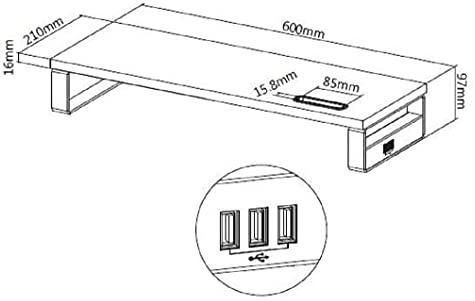 Equip 650881 monitoriaus laikiklis arba stovas Stalas Juoda