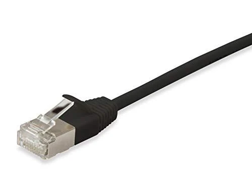 Equip Patchcord crossover C5e, SF/UTP, 1m, juoda (705910)