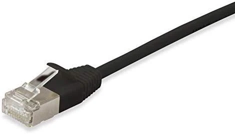 Equip Patchcord crossover C5e, SF/UTP, 3m, juoda (705912)