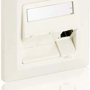 RJ45 Rahmenset Equip 3xRJ45 Unterputz reinweiß - 761304