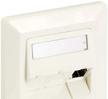 RJ45 Rahmenset Equip 3xRJ45 Unterputz reinweiß - 761304