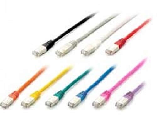 Equip Pečcord Cat6, S / FTP, 0.5m, Purpurinė (605557)