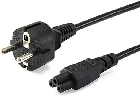 Equip Netzanschlusskabel Schukon. -> IEC C5 St/Bu 1,80 Polybeutel