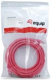 Equip Įrengti Įrengti Patchkabel Cat8.1 S/FTP 2xRJ45 3,00m raudona LSZH