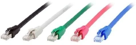Equip Įrengti Įrengti Patchkabel Cat8.1 S/FTP 2xRJ45 5,00m grau LSZH